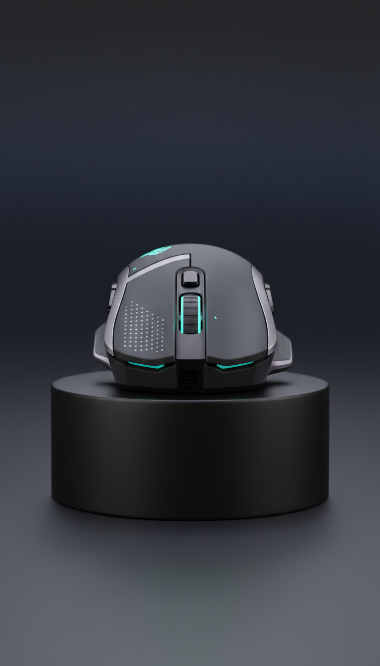 Precision Pro Gaming Mouse With Adjustable Weight